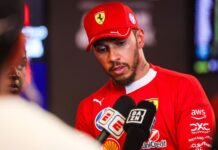 Lewis Hamilton gives blunt 11-word interview amid fresh Ferrari misery at Abu Dhabi GP